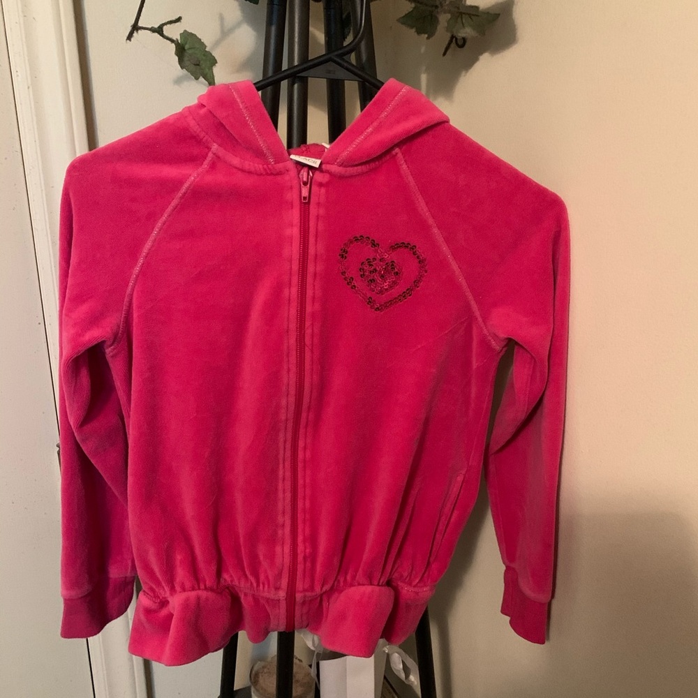 Children’s Place girls velour jacket